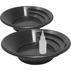 Sluice Fox 3-Piece Gold Panning Kit – Dual-Sided Patented Design with Snifter Bottle, - 1 of 4
