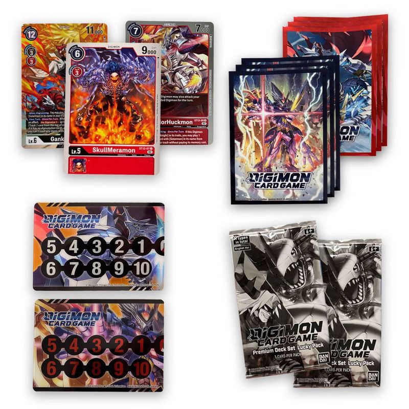 Digimon Card Game Premium Deck Set PD-01 + 2 BT13 Versus Royal Knights Blisters, 3 of 4