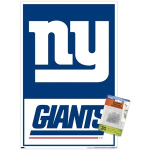Trends International NFL New York Giants - Logo 21 Unframed Wall Poster Prints - 1 of 4