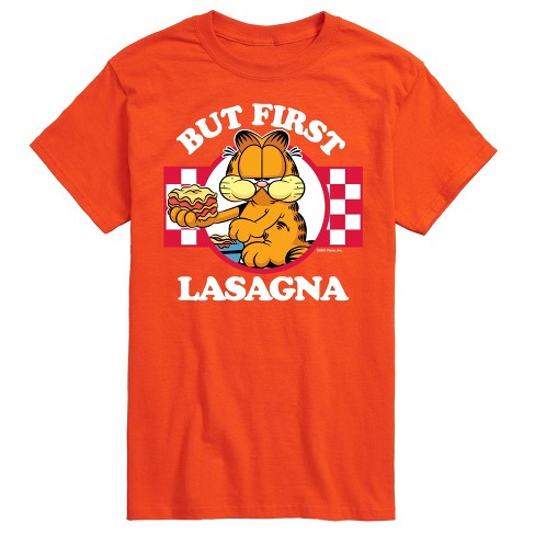 Men's - Garfield - But First, Lasagna Short Sleeve Graphic T-Shirt - image 1 of 4