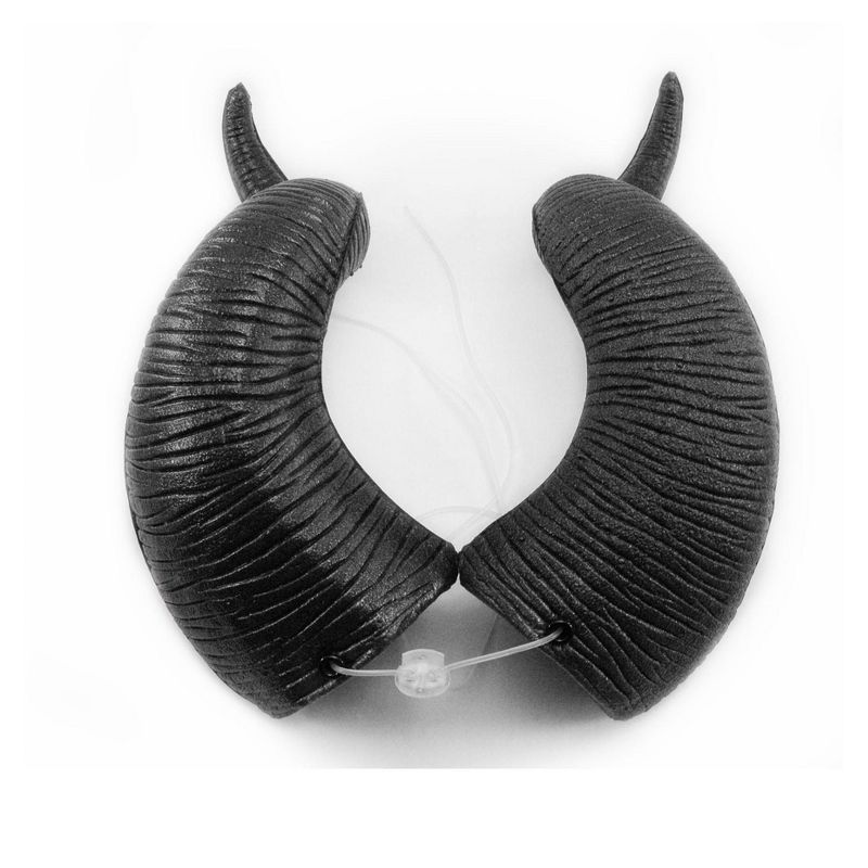 HalloweenCostumes.com   Women  Disney Maleficent Deluxe Costume Horns for Adults and Teens, Black, 3 of 5