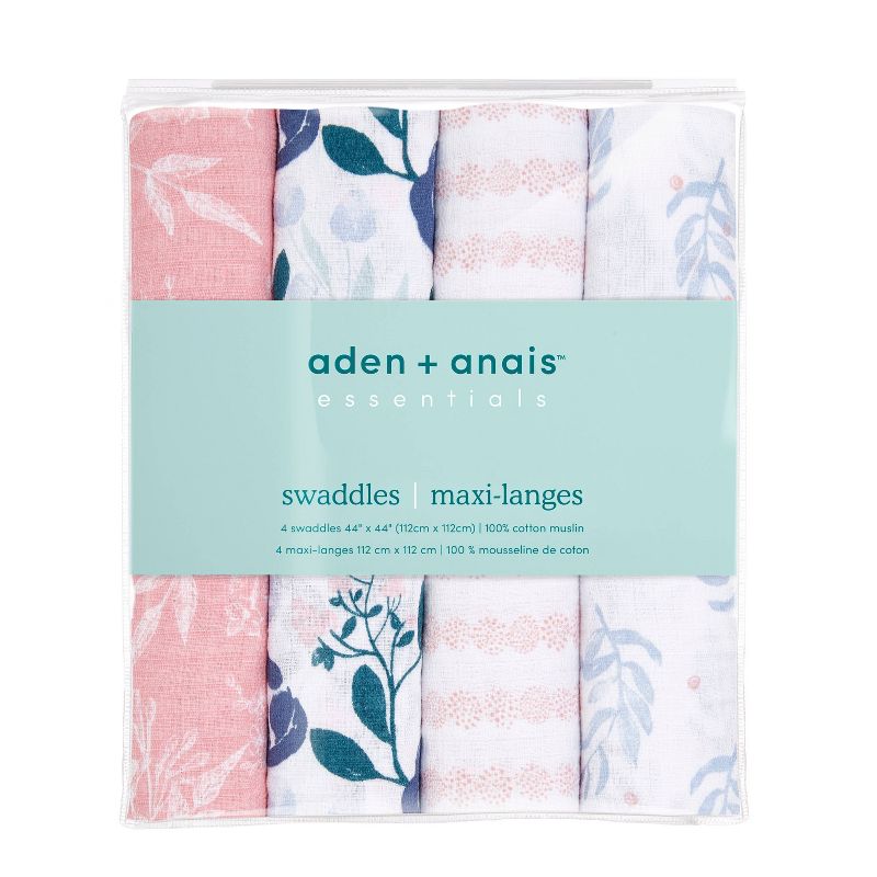 aden + anais essentials Muslin Swaddle Blankets - 4pk, 3 of 7