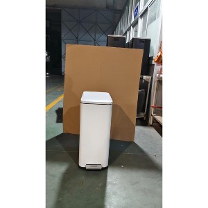 13.2 Gallon Slim Trash Can, Stainless Steel Garbage Can with Removable Inner Bucket, Step-on Waste Bin with Soft-Close Lid for Narrow Space - 1 of 1