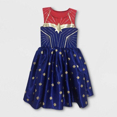 captain marvel skater dress