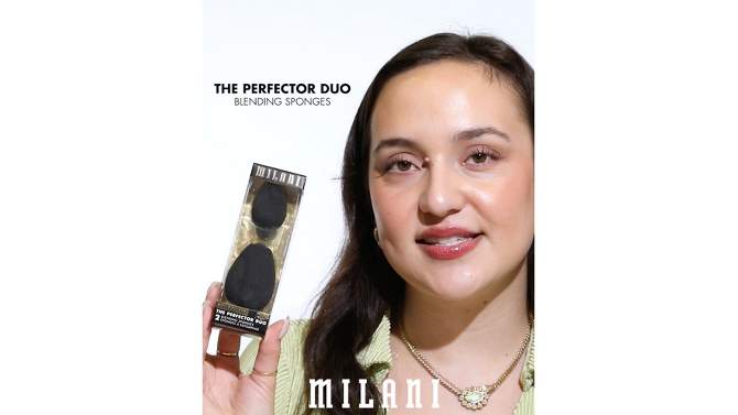Milani The Perfector Duo Blending Sponges 120 - Black - 2ct, 2 of 6, play video