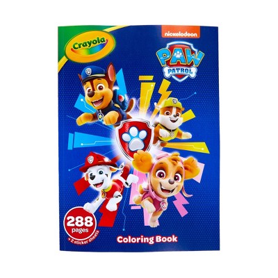 paw patrol coloring pages chase card