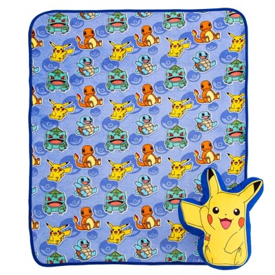 Pokemon blanket and pillow best sale