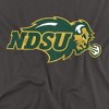 North Dakota State University Large One Color Adult T-Shirt Charcoal - 2 of 4