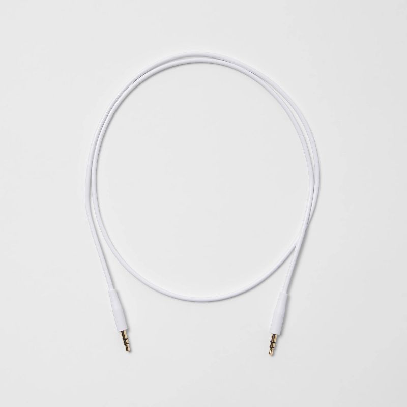 3&#39; Audio Round Cable - heyday&#8482; White, 4 of 5