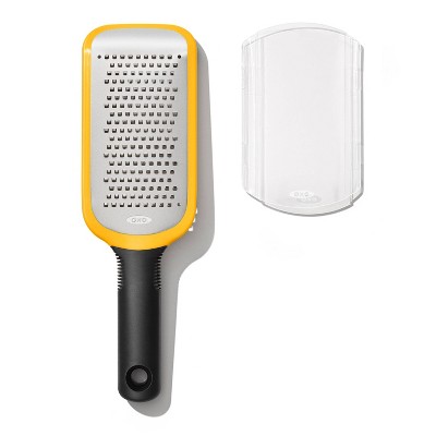 Yellow Rectangular Medium Stainless Steel Grater
