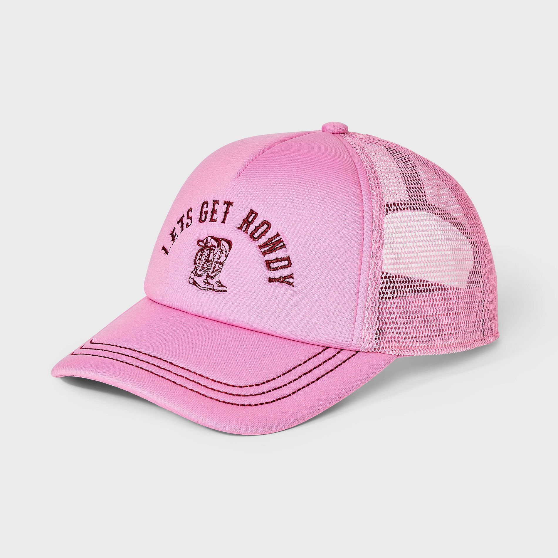 Let's Get Rowdy Trucker Hat - Wild Fable™ Purple