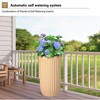 31" Tall Self Watering Planter, Large Flower Pot Outdoor with Water Level Monitor, Self Watering Pot for Patio, Porch, Living Room or Home Office - 4 of 4