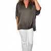 Women's Maria Silk Top - Sofia Collections - 2 of 3