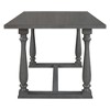 CAVINAS Dining Table Set for 6 Retro Rectangular Dining Room Table and Chairs with Bench for Kitchen - 3 of 4