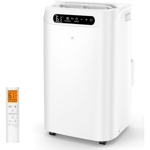 HUMHOLD Portable Air Conditioners 14000Btu with Remote Control, Fan, Auto Swing,24H Timer, Windows Kit Included - 1 of 4