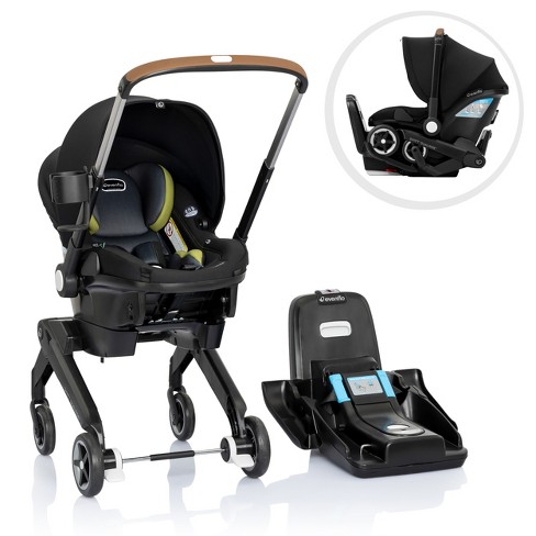 Evenflo Shyft Dualride Travel System With Carryall Storage