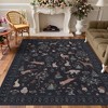 Abynow Medallion Distressed Persian Indoor Area Rug - 3 of 4