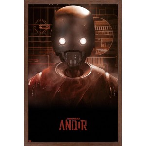 Trends International Star Wars Andor: Season 2 - K-2SO Framed Wall Poster Prints - 1 of 4