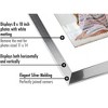 Americanflat 11x14 Picture Frame in Silver - Displays 8x10 With Mat and 11x14 Without Mat - Composite Wood with Polished Glass - 3 of 4