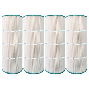 Hurricane 4 Pack HF8610-01 Advanced Pool Filter Cartridge Replacement for PA100, Unicel C-8610, Filbur FC-1290, Hayward Star Clear II C1100 - 1 of 4