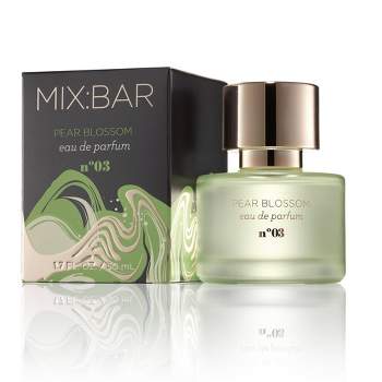 MIX:BAR Eau De Parfum for Women - Pear Blossom Clean Fragrance - 1.7 fl oz
