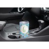 Elanze Designs G Monogram Herringbone Arrows Wrap-Around Design 20 Ounce Stainless Steel On-The-Go Coffee Mug, Thermal Travel Tumbler with Leak - 3 of 4