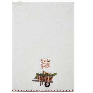 Hello Fall Tea Towel 19x28 Vhc Brands - 1 of 4