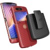 Nakedcellphone Slim Case and Belt Clip Holster Combo for Motorola RAZR 5G Phone (XT2071, 2020) - 3 of 4