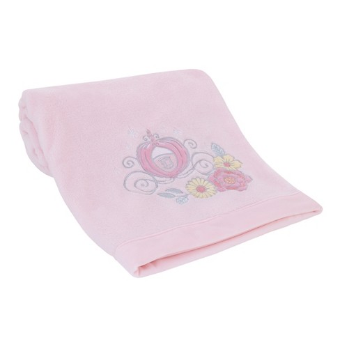 Super soft pink baby sales blanket