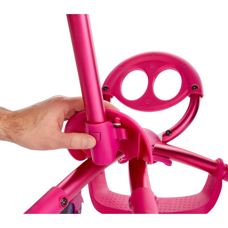 YBIKE Pewi Stroll Pedal and Push Ride-On Toy - Pink, 6 of 12