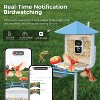 PerchMe™ Smart Bird Feeder with 2K Camera and Solar Panel, Azure Canopy in Blue - 2 of 4