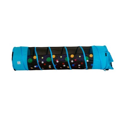 Pacific Play Tents Kids Glow In The Dark Galaxy Play Tunnel 6Ft
