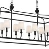 Crystorama Lighting Sylvan 8 - Light Chandelier in  Black Forged - 3 of 3