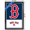 Trends International MLB Boston Red Sox - Logo 22 Framed Wall Poster Prints - 3 of 4