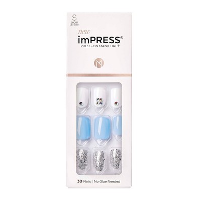 Kiss imPRESS Press-On Nails - I'd Rather Be - 30ct