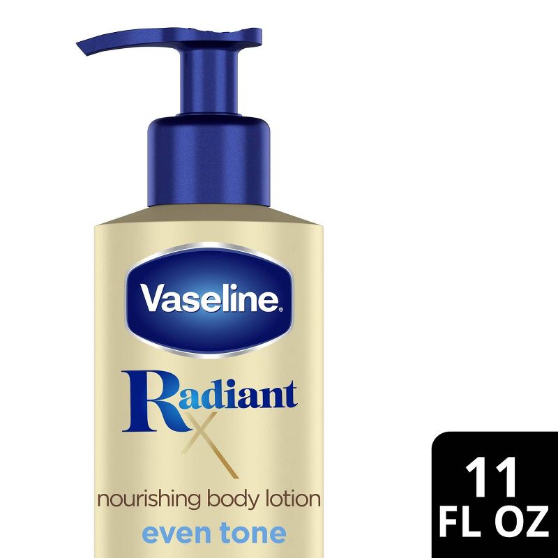 Vaseline Radiant x Nourish &#38; Even Tone Body Lotion - 12oz, 1 of 11