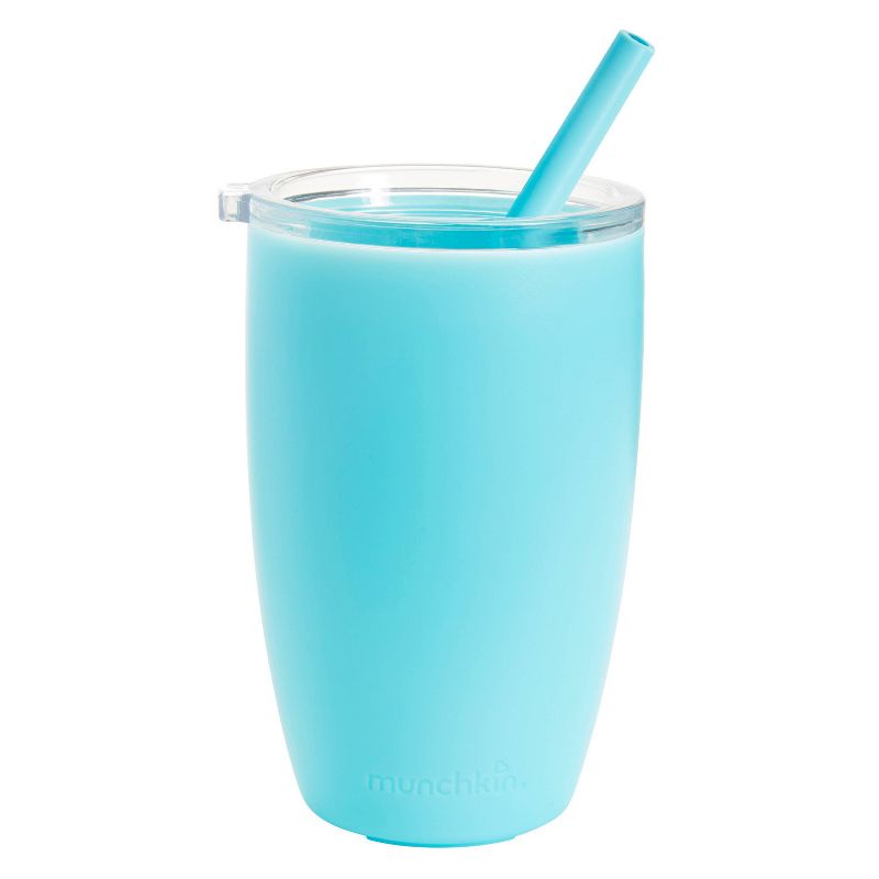 Munchkin Simple Clean Straw Tumbler Cup - Blue - 10oz, 1 of 7