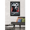 Trends International Star Wars: Return of the Jedi - 40th Vader Logo Framed Wall Poster Prints - 2 of 4