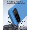 BONGEEK Designed for Google Pixel 9 Case/Pixel 9 Pro Case, TPU Shockproof Phone Case with Anti-Fingerprint Technology Non-Slip Enhanced Grip, Blue - 4 of 4