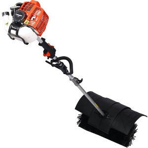 SEVOBAL Snow Blowers Gasoline Powered Broom Sweeper with High Performance Engine for All Season Outdoor Cleaning, Orange, 79.5"*21"*13.6" - 1 of 4