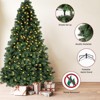 Pre-Lit Flocked LED Douglas Fir Artificial Christmas Tree - 3 of 4
