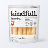 Rawhide-Free Chicken Recipe Roll Large Dog Treat - 19.4oz/5ct - Kindfull™