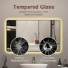 Okak Wall Mount Bathroom Mirror with Round Corner, Defogging Vanity Mirror with Temperature Display, Wall Mirror for Bathroom - 3 of 4