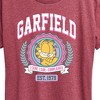 Women's - Garfield - Collegiate I Came I Saw I Complained Short Sleeve Graphic T-Shirt - 2 of 4