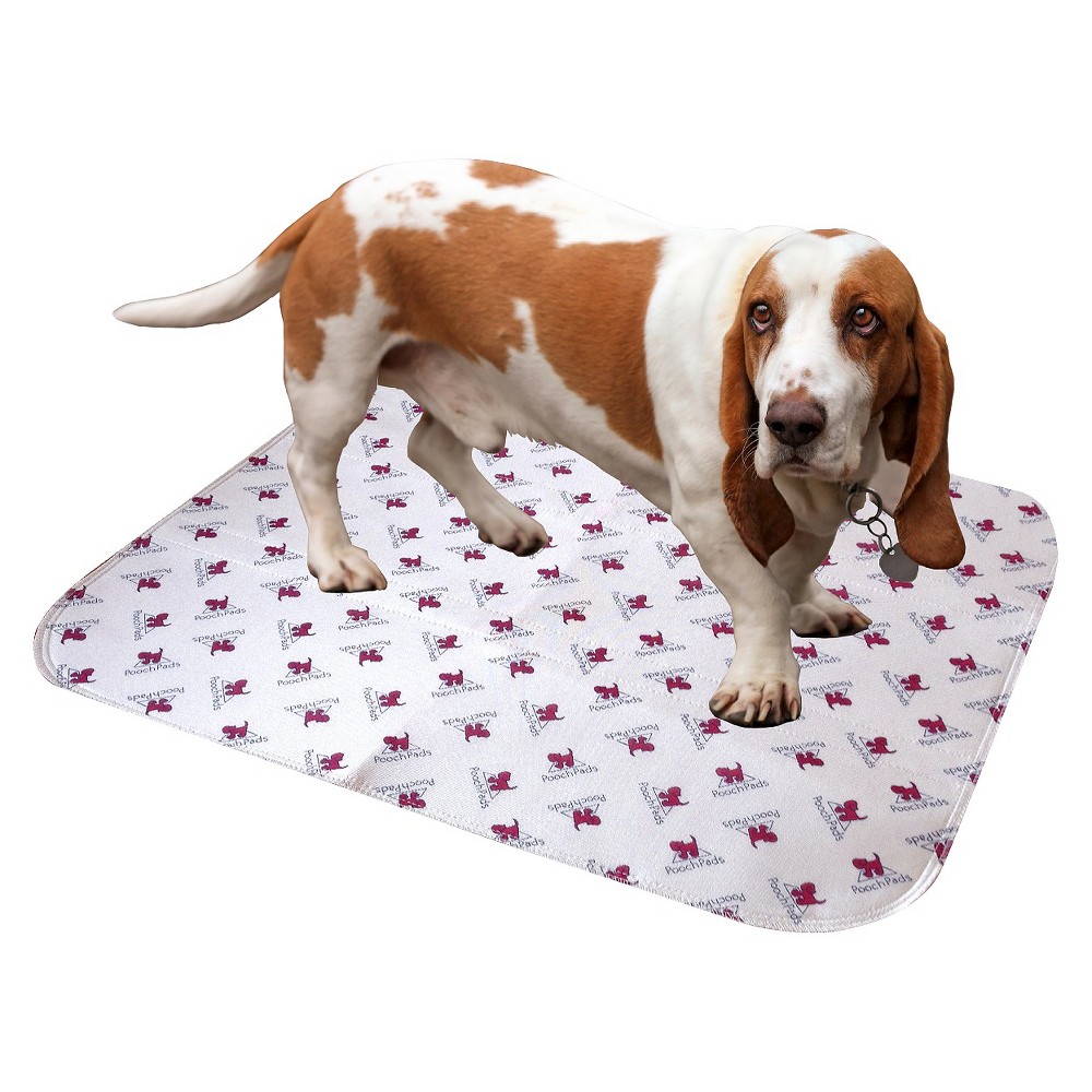 PoochPad Reusable Potty Pad for Mature Dogs - M: Odor Control, Unscented, Locks in Wetness