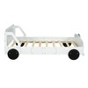 Sapphtopaz Car-Shaped Bed Frame for Kids with Headboard Platform Bed with Wheels and Slats for Boys & Girls, Bedroom, Nursery - 3 of 4