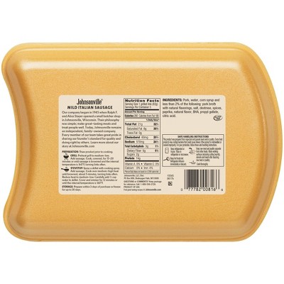 Johnsonville Mild Italian Fresh Sausage Links - 19oz/5ct, 2 of 5
