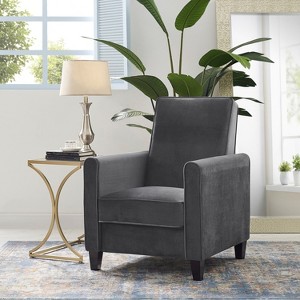 Home Imports Emporium Push Back Recliner Home Theater Seating Chair - 1 of 4