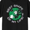 Felix Best Shape of My Life! On Black Short Sleeve Adult T-Shirt - 2 of 3