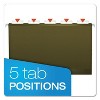Pendaflex Reinforced 2" Extra Capacity Hanging Folders Legal Standard Green 25/Box 4153X2 - 4 of 4